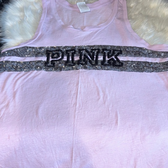 PINK Victoria's Secret Light Pink Tee - Picture 1 of 5